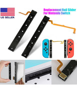 Left + Right Slider Sliding Rail With Flex Cable For Nintendo Switch Rep... - £13.17 GBP