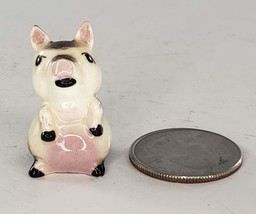 Hagen Renaker Piglet Sitting Up Miniature Figurine Vintage Monrovia - $54.99