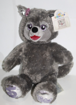 Limited Edition Build A Bear Violet 25th Anniversary Great Wolf Lodge Plush NEW - £67.36 GBP