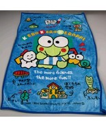 Vintage 1994 Sanrio Hello Kitty Keroppi &amp; Friends 56&quot;x 80&quot; Thick Plush B... - $445.50