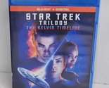 STAR TREK TRILOGY KELVIN TIMELINE Blu-ray 3 Films 2009 + Beyond + Into D... - £10.64 GBP