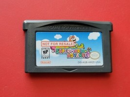 Super Mario Advance Not For Resale Game Boy Advance Authentic with Demo Sticker! - £74.71 GBP
