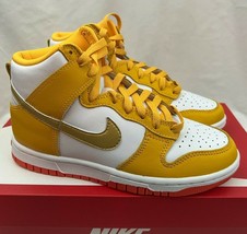 Nike Dunk High W University Gold Shoes DQ4691-700 Womens Size 7 - £77.69 GBP