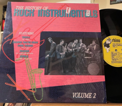 History of Rock Instrumentals Vol 2 Vinyl LP Rhino Tequila Rumble Memphis VG++ - £11.96 GBP