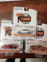 Greenlight lot of 3 Dodge/Plymouth Cars - £23.74 GBP