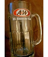 A &amp; W All American Food Glass Mug 7&quot; Tall Rootbeer Mug - £9.89 GBP