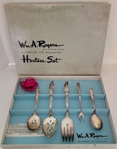 Vintage NIB Wm. A. Rogers Oneida Silverplate Hostess 5-Pc Serving Utensils Set - £14.99 GBP