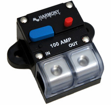 Harmony Audio Ha-Cb100 Car / Marine Stereo Manual Reset 100 Amp Circuit ... - £26.72 GBP