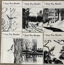 The Jack-Pine Warbler - Publication of Michigan Audubon Society  - 6 Brochures - £6.20 GBP