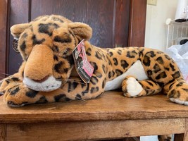 Vintage Ganz Heritage Collection Large North African Leopard Plush 1992 - £63.57 GBP