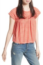 Free People Womens T-Shirt Jojo Canyon Red Size Xs OB651126 - £38.33 GBP