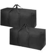 Extra Large Moving Bags With Strong Zippers &amp; Carrying Handles Traveling... - £11.90 GBP
