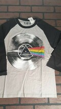 Pink Floyd 2013 Lato Oscuro Della Luna Disco Raglan T-Shirt ~ Mai Indoss... - $14.89