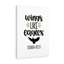   Wings Like Eagles Isaiah 40:31 Bible Verse Canvas Christian Wa - £59.77 GBP+