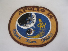 (MX-1) Vintage Clothing Patch - NASA -  Apollo 14 - Large Oval - $14.00