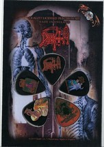 DEATH Set of 5 Guitar Picks/Plectrums ~Licensed~ - $221.25 MXN