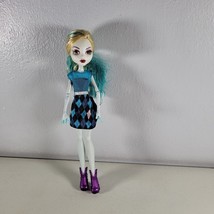 Monster High Lagoona Blue Doll With Purple Shoes and Dress Size 11 - $13.99