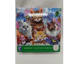 Ceaco Harmony Kittens In A Garden 550 Piece Puzzle - £20.57 GBP