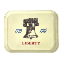 Liberty Bell American Bicentennial Vintage Serving Tray Cambro Camtray 1776-1976 - £34.22 GBP