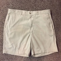 Vintage Haggar Shorts Mens 38 Used Clothing Khaki - £17.40 GBP