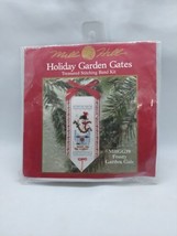 Vintage Mill Hill Holiday Medley - Frosty Garden Gate -treasured stitchi... - £19.50 GBP