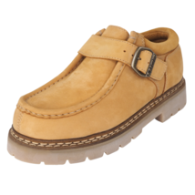 Lugz Rustler Lo Strap II D 1001319 Wheat Boys Boots Leather Hiking Outdoors 4.5 - £10.79 GBP