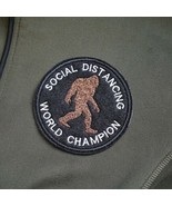 Social Distancing World Champion, Bigfoot Embroidered Patch - $17.71 CAD