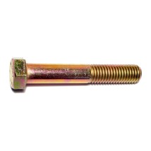 9/16&quot;-12 x 3-1/2&quot; Zinc Grade 8 Hex Cap Screws (2 pcs.) - $13.55