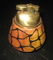 Vintage Novelty Marble Block Table Top Gas Butane Lighter - £12.08 GBP