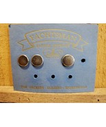Vintage LaMode Yachtsman 3 left on Card Gold Tone Blazer Buttons New Old... - $22.54 CAD