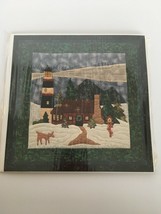 Country Store Piecemakers Quilt Pattern Christmas Card Making O Holy Night House - £10.38 GBP