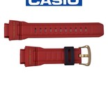 Genuine CASIO  Watch Band Strap G-9330A-4 Original Red Rubber - $54.95