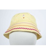 GYMBOREE GIRL HAT 0-6M YELLOW RAINBOW SHERBERT SHERBET ICE CREAM CONE 3M... - $3.95