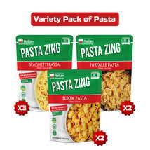 Pasta Zing Variety Pack 2x Farfalle | 3x Spaghetti | 2x Elbow Pasta - $15.99