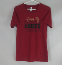 Bella Canvas Women&#39;s Round Neck Kansas City Chiefs T-Shirt Size Small - $9.69