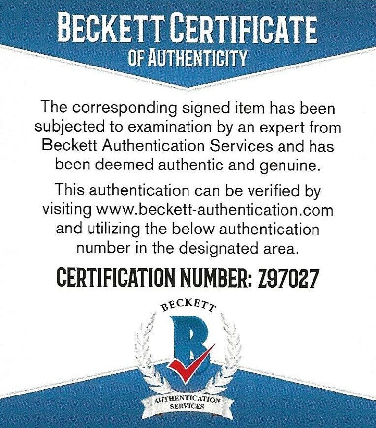Rob Blake San Jose Sharks LA Kings Avalanche signed Hockey puck proof Beckett COA Rob Blake San Jose Sharks LA Kings Avalanche signed Hockey puck proof Beckett COA