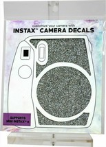 ATNY Silver Glitter Decals for instax Mini 8/9 Camera BB-ICS-GLSLV Personalize - £4.10 GBP
