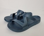 Nuusol Hailey Slides Women&#39;s Navy Blue Made In the USA Size 10 US Sandal... - £19.66 GBP