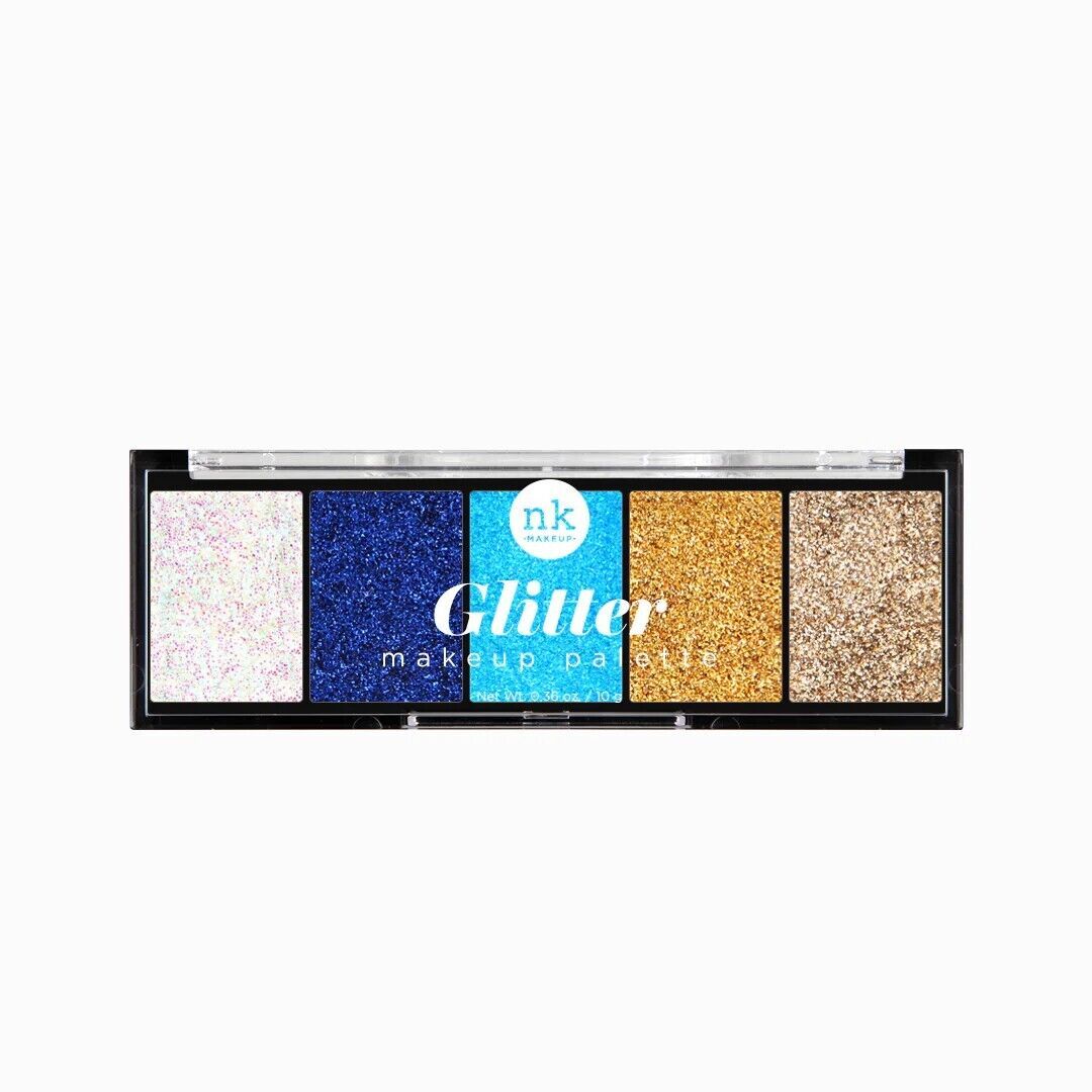 NICKA K NEW YORK GLITTER MAKEUP PALETTE - FGPL02 STARRY NIGHTS - $3.59