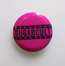 Sugarcult Badge Pinback Button Original Vintage Rock Music Pin Pink Black 1&quot; - $25.20