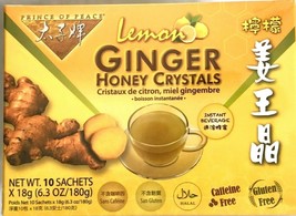 1/2/3 Boxes, Prince of Peace Lemon Ginger Honey Crystals Instant Beverage - £6.61 GBP+