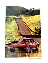 1964 Corvette Brochure Sales Reprint - $20.79