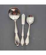 Oneida Deluxe 1847 ROGERS Set of 3 Sugar Spoon, Butter Knife, Serving Co... - €22,94 EUR Oneida Deluxe 1847 ROGERS Set of 3 Sugar Spoon, Butter Knife, Serving Co... - €22,94 EUR