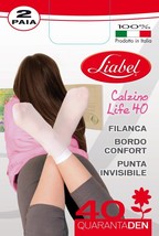 2 Paare Von Socken 40 Geld den ,Mädchen Aus Klassische Nylon LIABEL 4038... - $1.29+