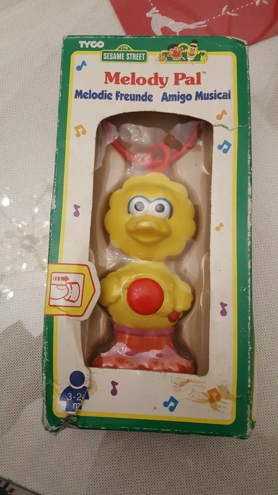 Vintage tyco Sesame Street &quot;Big Bird&quot; Melody Pal 1996 - $40.99 CAD