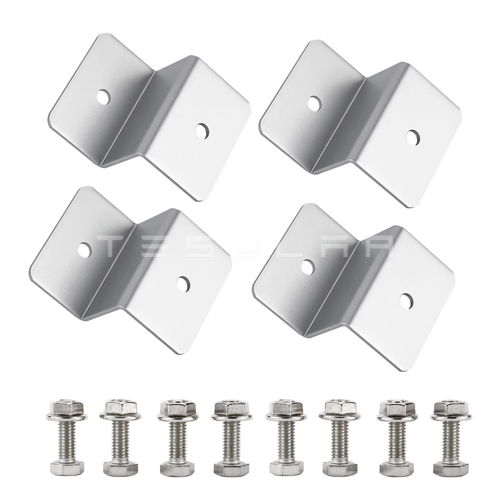 House Home 4pcs Z Style Solar Panel Brackets Durable Application For House Home  - £24.37 GBP