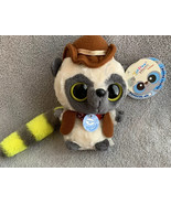 YooHoo &amp; Friends Aurora Bush Baby Cowboy W/ Noise Plush 5” NWT Yellow Tail - $9.99