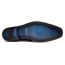 Men's Shoes MATTEO Genuine Alligator Slip-On Loafer Navy image 5