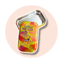 Scarlet &amp; Violet 151 Pokemon Mini Storage Tin: Alakazam and Hitmonlee (e... - $12.90