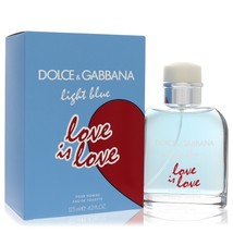 Light Blue Love Is Love by Dolce &amp; Gabbana Eau De Toilette Spray 4.2 oz for Men - £69.43 GBP